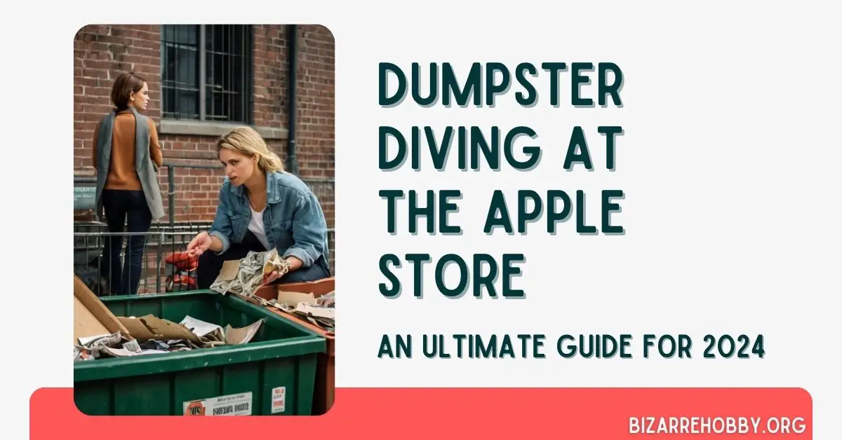Dumpster Diving at the Apple Store - BizarreHobby