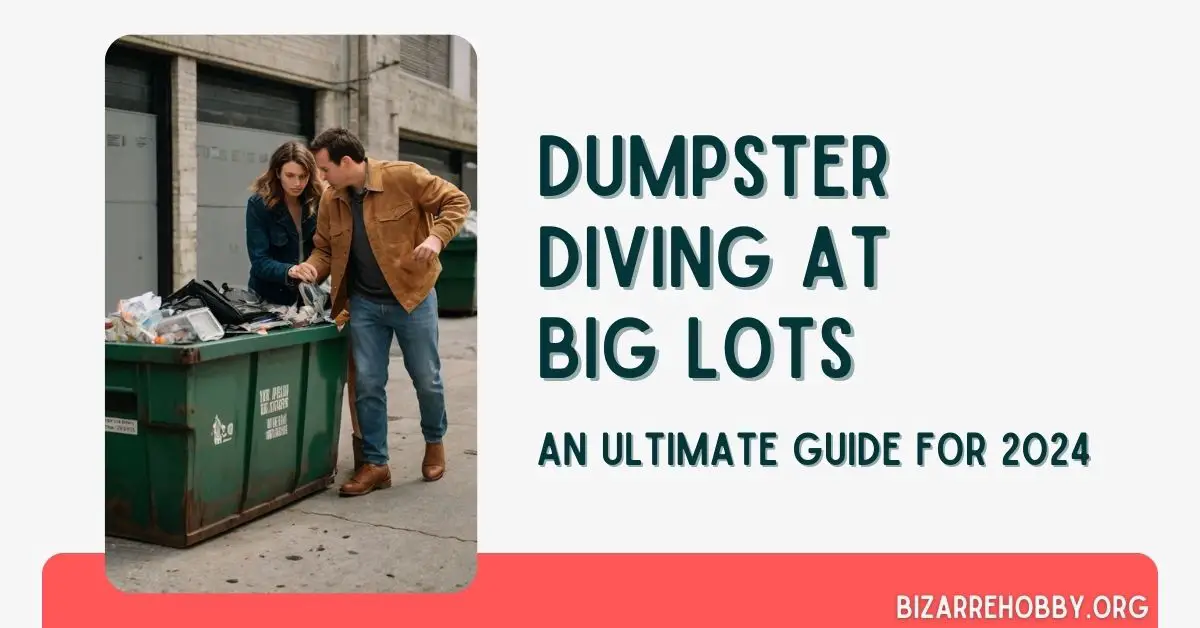 Dumpster Diving at Big Lots - BizarreHobby