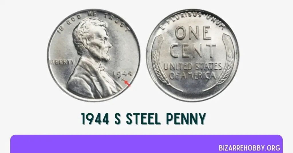 1944 S Steel Penny - BizarreHobby