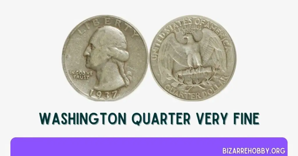 Washington Quarter Very Fine - BizarreHobby