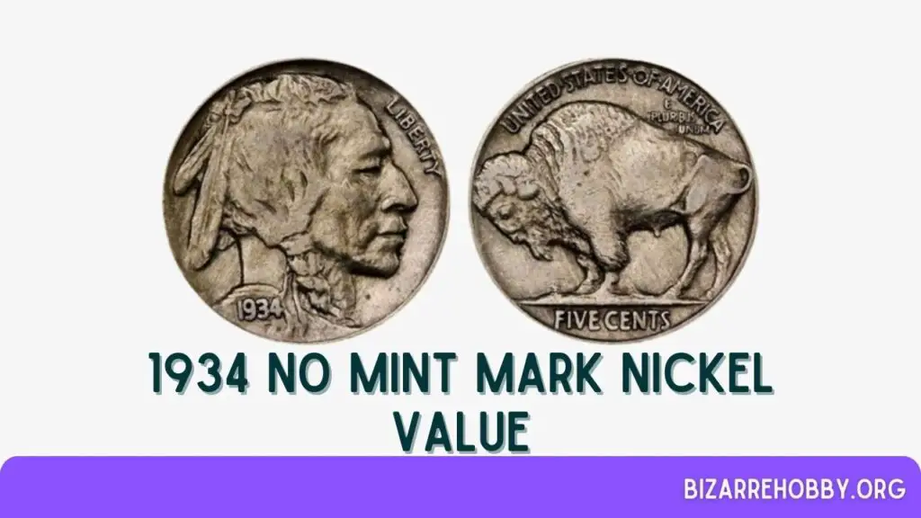 1934 No Mint Mark Nickel Value - BizarreHobby