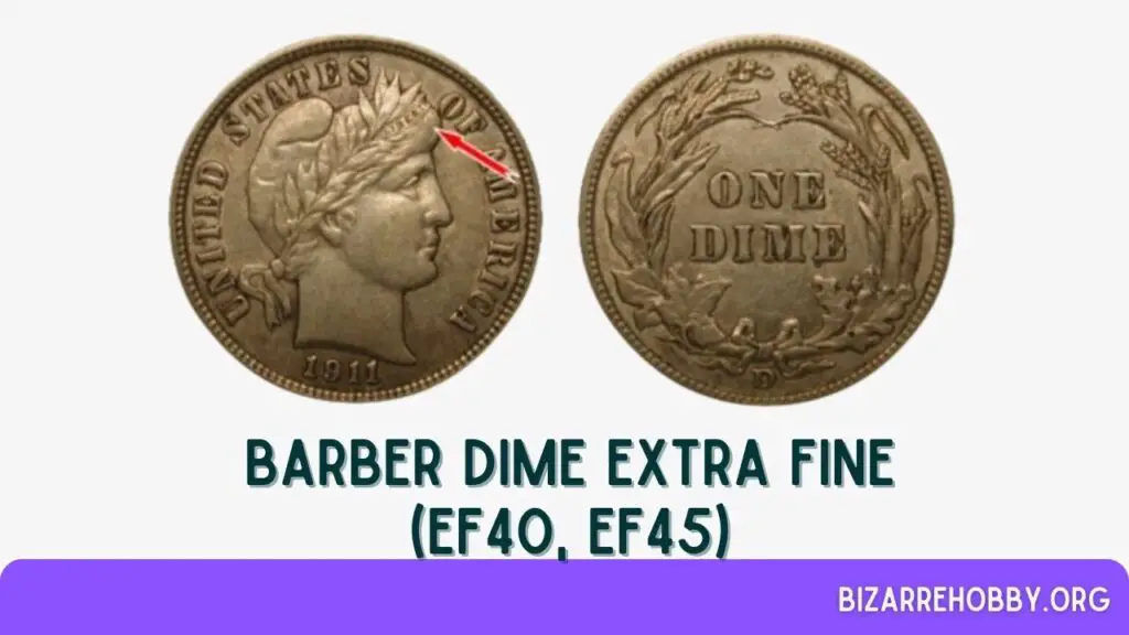 Barber Dime Barber Dime Extra Fine (EF40, EF45) - BizarreHobby